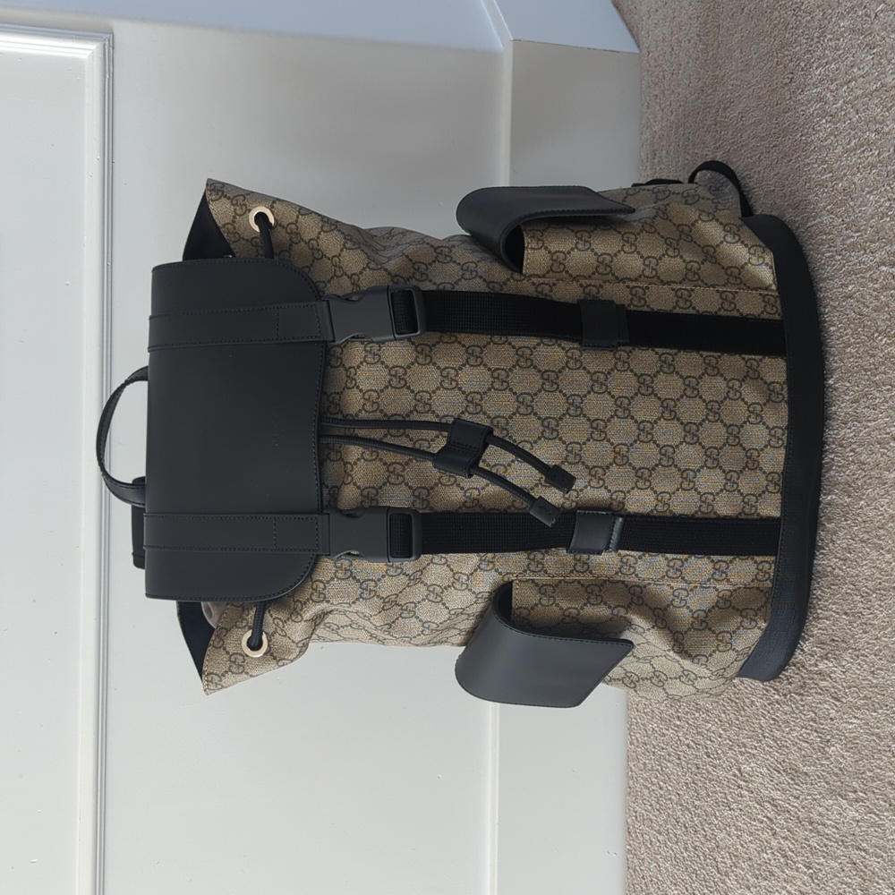 Gucci Soft GG Supreme Backpack NWT